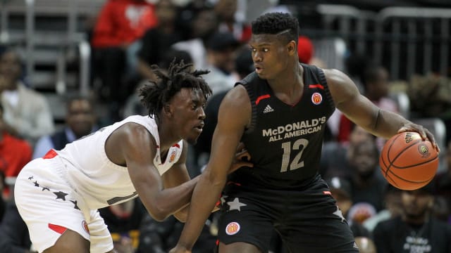 Duke basketball forward Zion Williamson